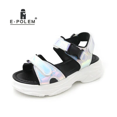 Colorful Women's Summer Fashion Sandals Shining Shoes Platform Casual Foot Wearing Outdoors
Colorful Women's Summer Fashion Sandals Shining Shoes Platform Casual Foot Wearing Outdoors