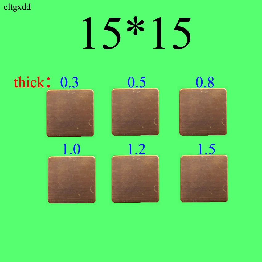 2Pcs 0.1mm/0.3mm/0.5mm/0.8mm/ Laptop Copper Sheet Plate Strip Shim Thermal Pad Heatsink Sheet For GPU CPU VGA Chip RAM Cooling
2Pcs 0.1mm/0.3mm/0.5mm/0.8mm/ Laptop Copper Sheet Plate Strip Shim Thermal Pad Heatsink Sheet For GPU CPU VGA Chip RAM Cooling