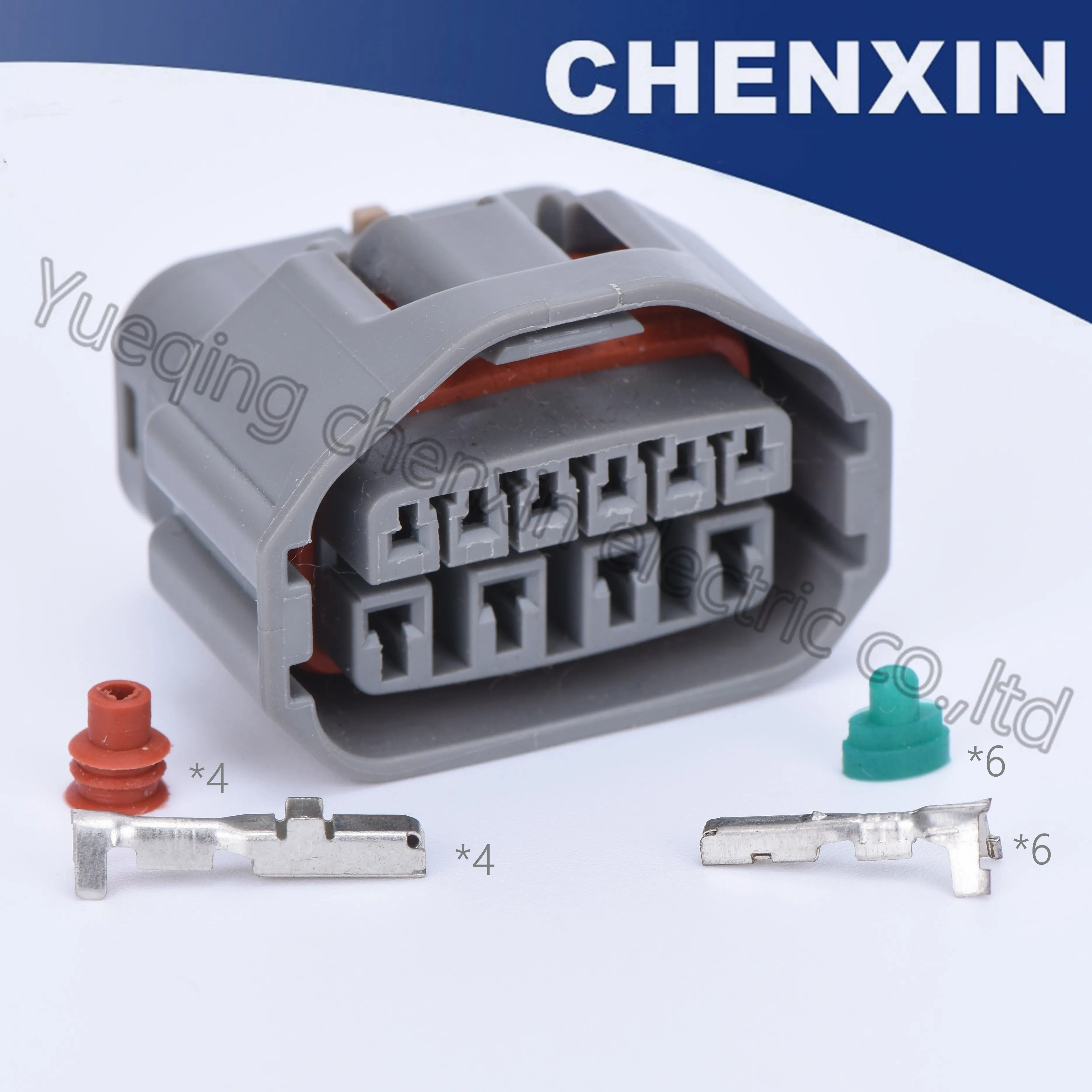 Grey 10pins hybrid auto connector (clip after brown) female automatic transmission MG641288-4
Grey 10pins hybrid auto connector (clip after brown) female automatic transmission MG641288-4
