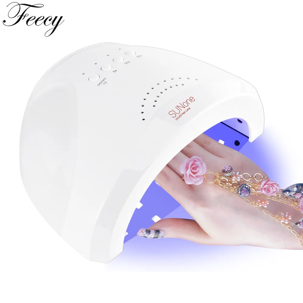 Lamp For Gel Nail Polish Sun One Ice Lamp For Nail 48W SUN UV Secador De Unas Lamp Nail UV Led Nail Dryer Ice Lamp Feecy
Lamp For Gel Nail Polish Sun One Ice Lamp For Nail 48W SUN UV Secador De Unas Lamp Nail UV Led Nail Dryer Ice Lamp Feecy