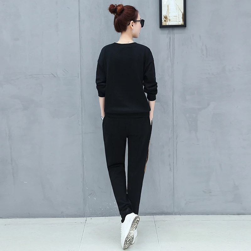 Plus Size 5XL Spring Loose Two-piece Casual Sportswear Sets Womens 2021 Fashion Sporting Suit Female Long Sleeve+long Pants Sets
Plus Size 5XL Spring Loose Two-piece Casual Sportswear Sets Womens 2021 Fashion Sporting Suit Female Long Sleeve+long Pants Sets