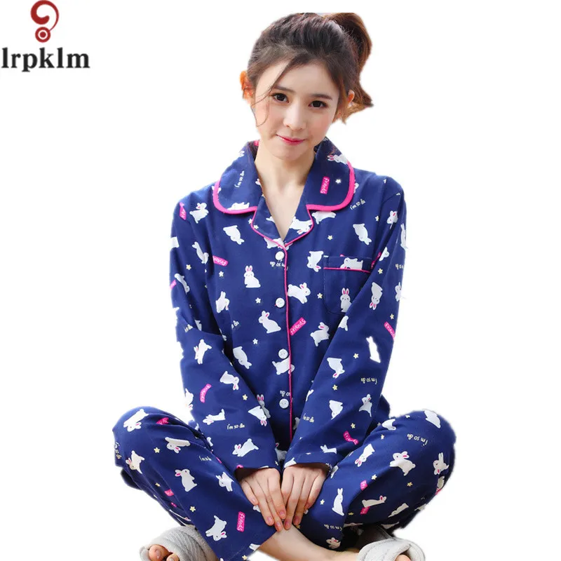 Для женщин Пижамы для девочек тонкий весна осень 2017 г. и летом качество пижамы с