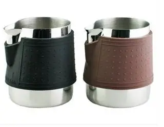 1 шт. 300ml/12oz силиконовый термоизоляционные без ручки Нержавеющая сталь молочный