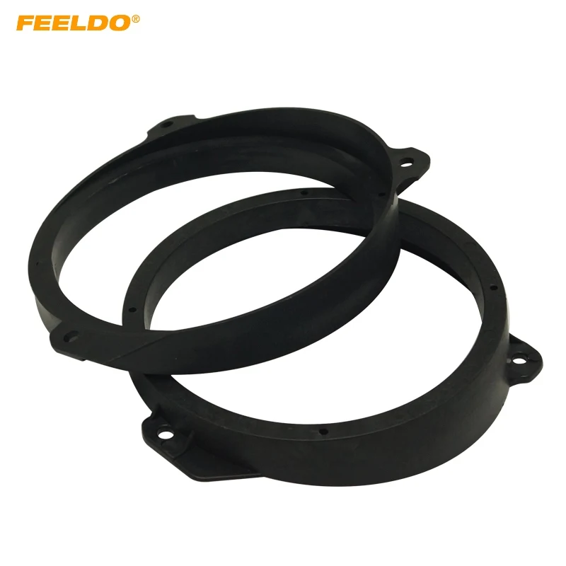 FEELDO 1Pair 6.5" Black Car Speaker Spacer for Subaru Forester Rear Door Stereo Horn Refitting Rings Mat Mount Holder
FEELDO 1Pair 6.5" Black Car Speaker Spacer for Subaru Forester Rear Door Stereo Horn Refitting Rings Mat Mount Holder