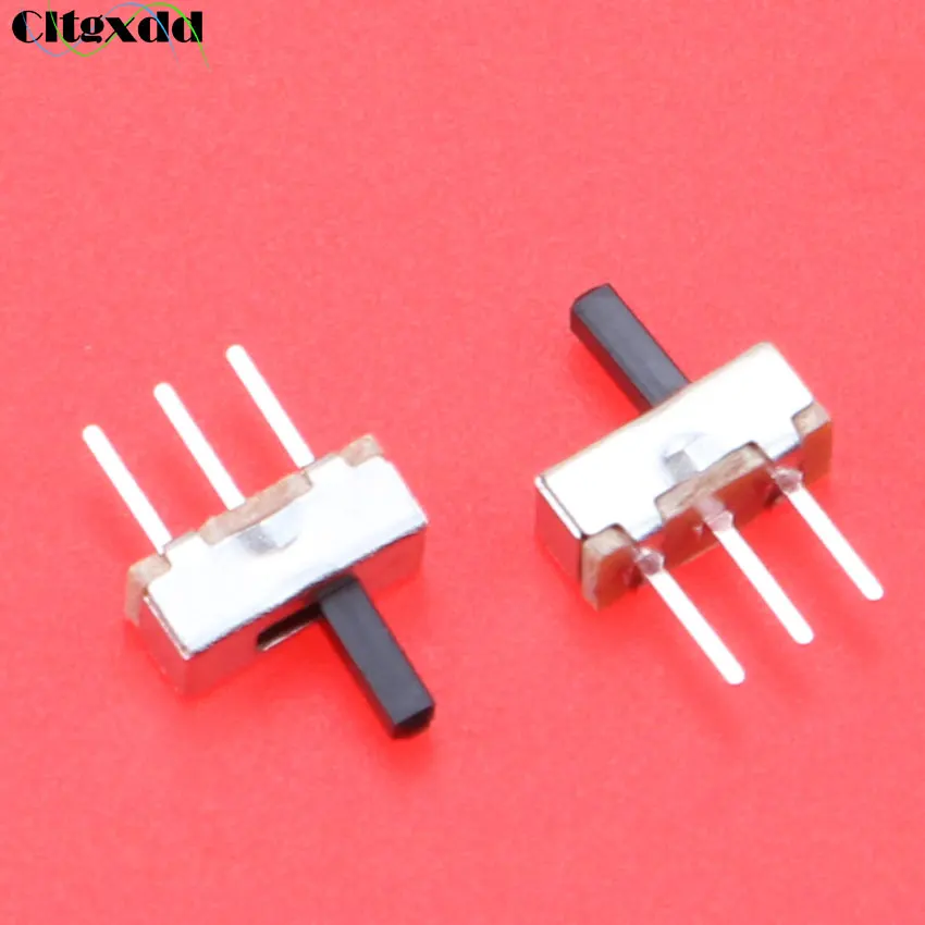 cltgxdd 1pcs SS12D00G5 Toggle Switch 2 Position SPDT 1P2T 3 Pin Interruptor ON-OFF PCB Panel Mini Vertical Slide Switch
cltgxdd 1pcs SS12D00G5 Toggle Switch 2 Position SPDT 1P2T 3 Pin Interruptor ON-OFF PCB Panel Mini Vertical Slide Switch