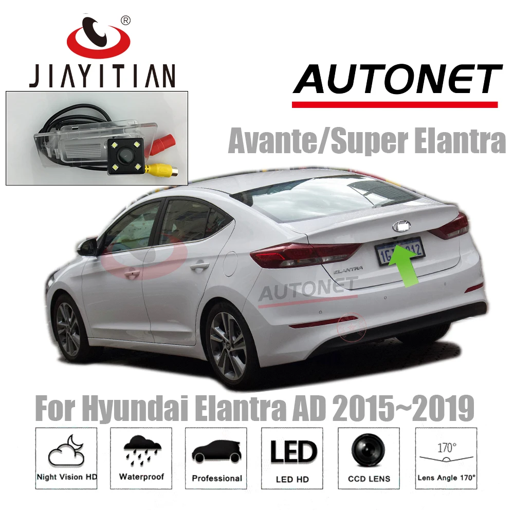 Камера заднего вида JIAYITIAN для Hyundai Elantra AD/Avante/super Elantra 2015 ~ 2019 MK6 CCD камера заднего вида с ночным видением
Камера заднего вида JIAYITIAN для Hyundai Elantra AD/Avante/super Elantra 2015 ~ 2019 MK6 CCD камера заднего вида с ночным видением