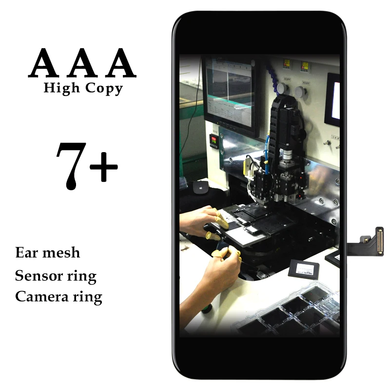 10 шт. AAA экран Замена для iPhone 7 P ЖК-дисплей с сенсорным экраном в сборе ЖК-дисплей для iphone 7 Plus на тонкопленочных транзисторах на тонкоплёночны...
10 шт. AAA экран Замена для iPhone 7 P ЖК-дисплей с сенсорным экраном в сборе ЖК-дисплей для iphone 7 Plus на тонкопленочных транзисторах на тонкоплёночны...