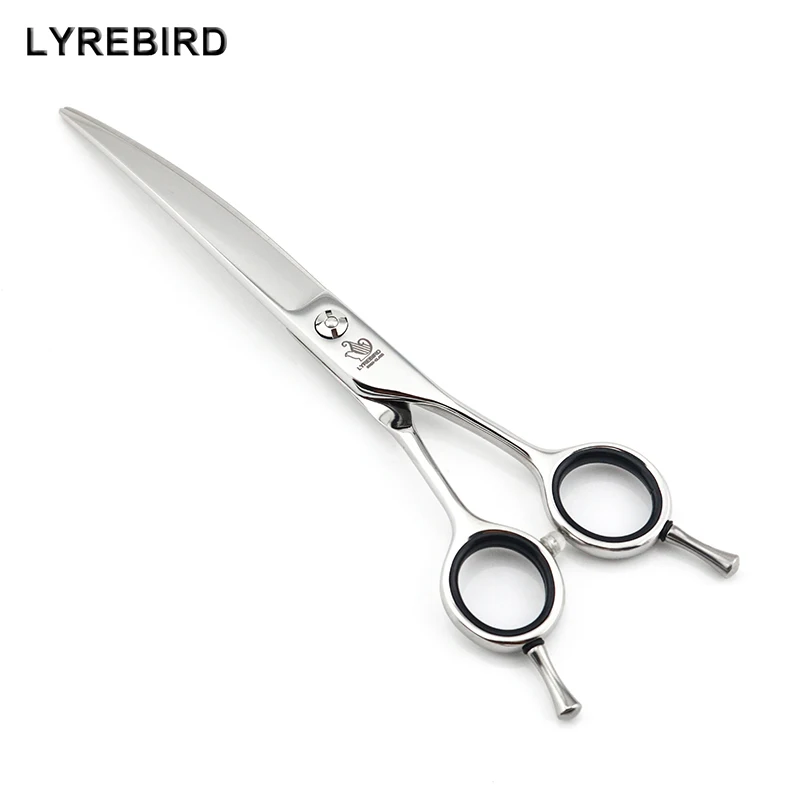 Pet dog Grooming Scissors 7 Inch Pet Groomer Curved Blade Scissors with Two Tails F550 High-class Lyrebird Simple Pack NEW
Pet dog Grooming Scissors 7 Inch Pet Groomer Curved Blade Scissors with Two Tails F550 High-class Lyrebird Simple Pack NEW