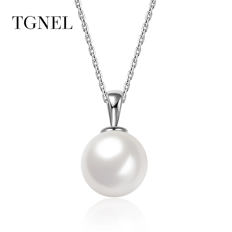 TGNEL S925 Sterling Silver Necklace Pendants Silver Color Fine Jewelry White Pearl Jewelry for Women 925 Silver Friendship Gift
TGNEL S925 Sterling Silver Necklace Pendants Silver Color Fine Jewelry White Pearl Jewelry for Women 925 Silver Friendship Gift