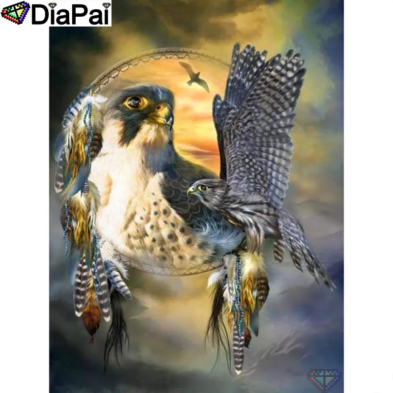 DIAPAI Diamond Painting 5D DIY 100% Full Square/Round Drill"Animal eagle feather"Diamond Embroidery Cross Stitch 3D Decor A24336
DIAPAI Diamond Painting 5D DIY 100% Full Square/Round Drill"Animal eagle feather"Diamond Embroidery Cross Stitch 3D Decor A24336
