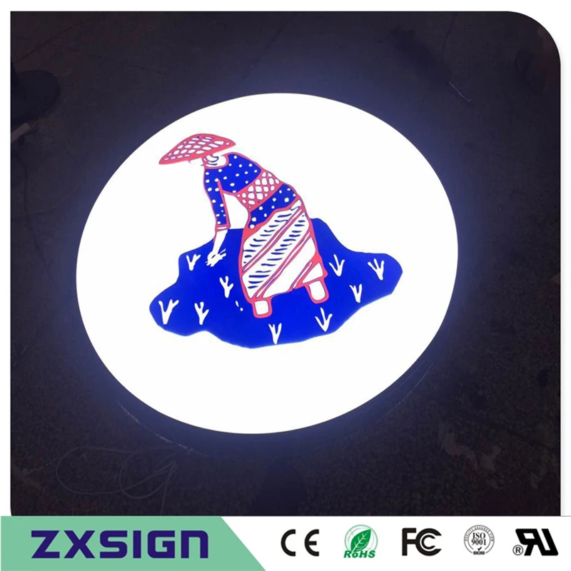 Custom Outdoor advertising front lit Acrylic channel logo with UV color printing, Acrylic lightbox for logo signs
Custom Outdoor advertising front lit Acrylic channel logo with UV color printing, Acrylic lightbox for logo signs