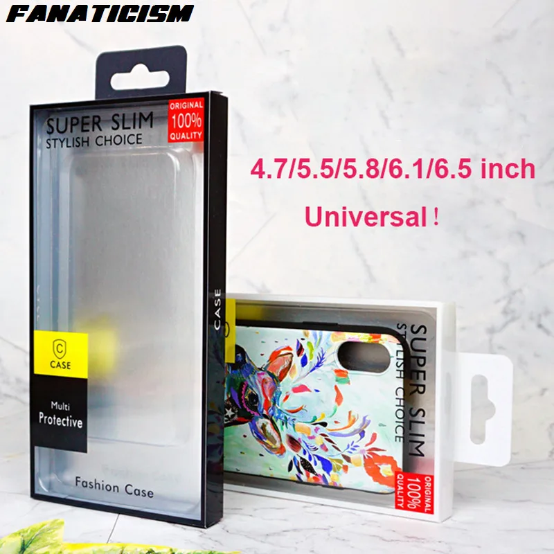 200pcs PVC Box Package For iPhone 11 Pro XR XS Max 6 7 8 Samusng S20 S10 S9 S8 Plus Phone Case Cover Universal Retail Packaging
200pcs PVC Box Package For iPhone 11 Pro XR XS Max 6 7 8 Samusng S20 S10 S9 S8 Plus Phone Case Cover Universal Retail Packaging