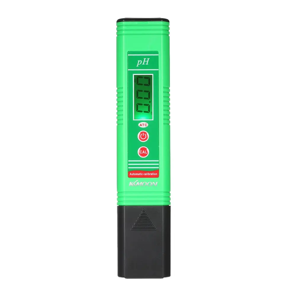 KKmoon pH-006 Pen-Type pH Meter with Automatic Temperature Compensation ATC Function Auto Calibration Acidity Tester
KKmoon pH-006 Pen-Type pH Meter with Automatic Temperature Compensation ATC Function Auto Calibration Acidity Tester