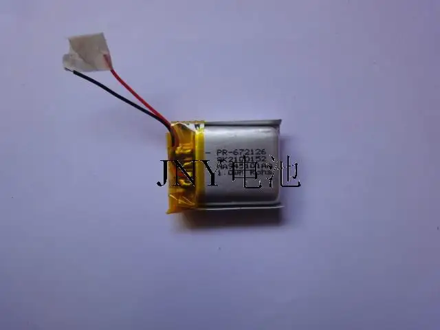 3.7V polymer lithium battery 251634 120MAH MP3 MP4 clip recorder Rechargeable Li-ion Cell
3.7V polymer lithium battery 251634 120MAH MP3 MP4 clip recorder Rechargeable Li-ion Cell