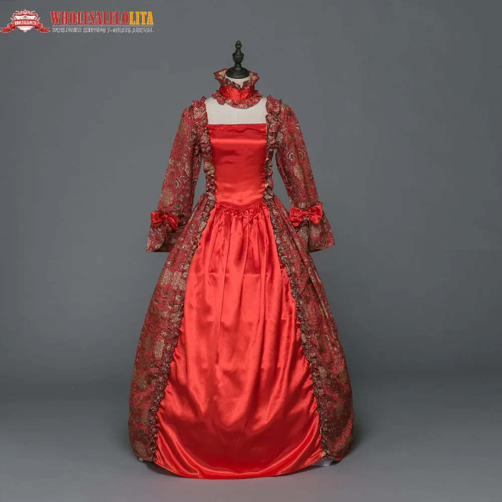 KEMAO Gothic Period Medieval Dresses Queen Ball Gown Women Witch Halloween Costume
KEMAO Gothic Period Medieval Dresses Queen Ball Gown Women Witch Halloween Costume