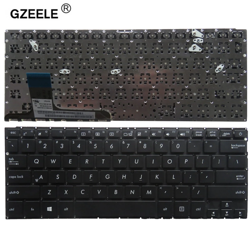 Новая английская клавиатура GZEELE для ноутбука ASUS Zenbook UX305 UX305LA UX305UA UX305CA UX305F UX305FA UX305C