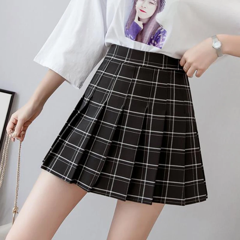 Skirt Kawaii Summer Casual Ladies Plaid Pleated Skirt Sweet Women Pleated Skirt Fashion Plaid A-Line Mini High Waist Chic
Skirt Kawaii Summer Casual Ladies Plaid Pleated Skirt Sweet Women Pleated Skirt Fashion Plaid A-Line Mini High Waist Chic
