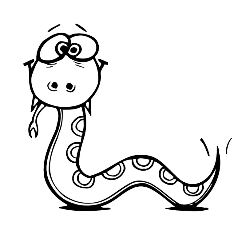 16.5*15CM Cartoon Cute Snake Vinyl Car Stickers And Decal Fashion Bumper Car Styling Black/Silver S1-2732
16.5*15CM Cartoon Cute Snake Vinyl Car Stickers And Decal Fashion Bumper Car Styling Black/Silver S1-2732