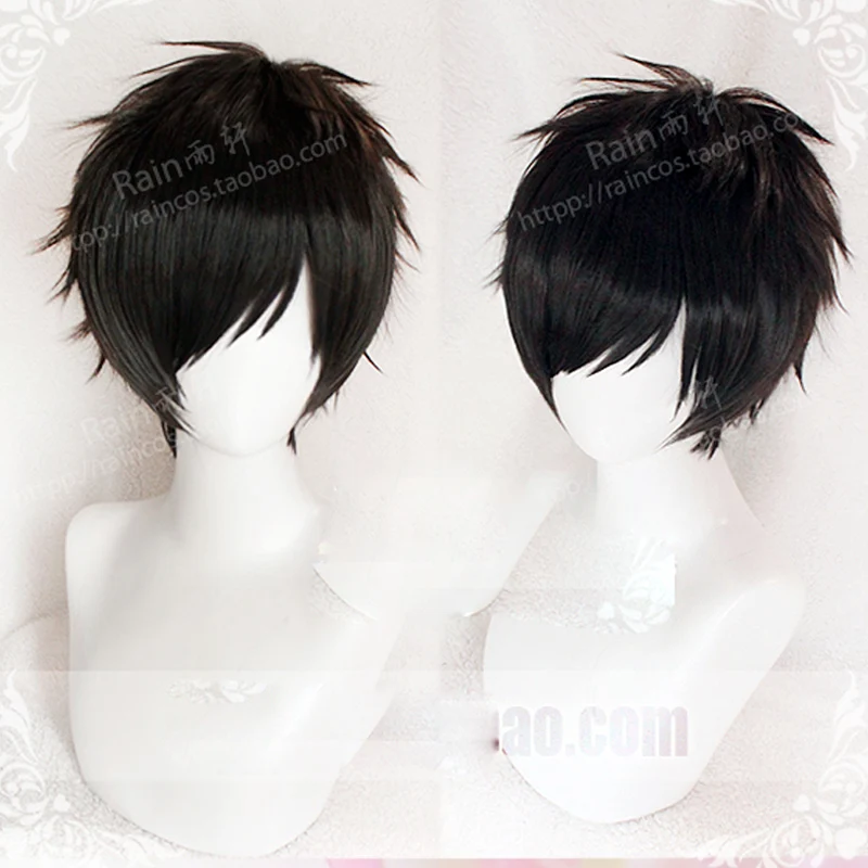 YURI!!! on ICE Katsuki Yuri Black Wig Cosplay Pale hair Slicked-back Cosplay Hair Cap Costume+hairnet
YURI!!! on ICE Katsuki Yuri Black Wig Cosplay Pale hair Slicked-back Cosplay Hair Cap Costume+hairnet
