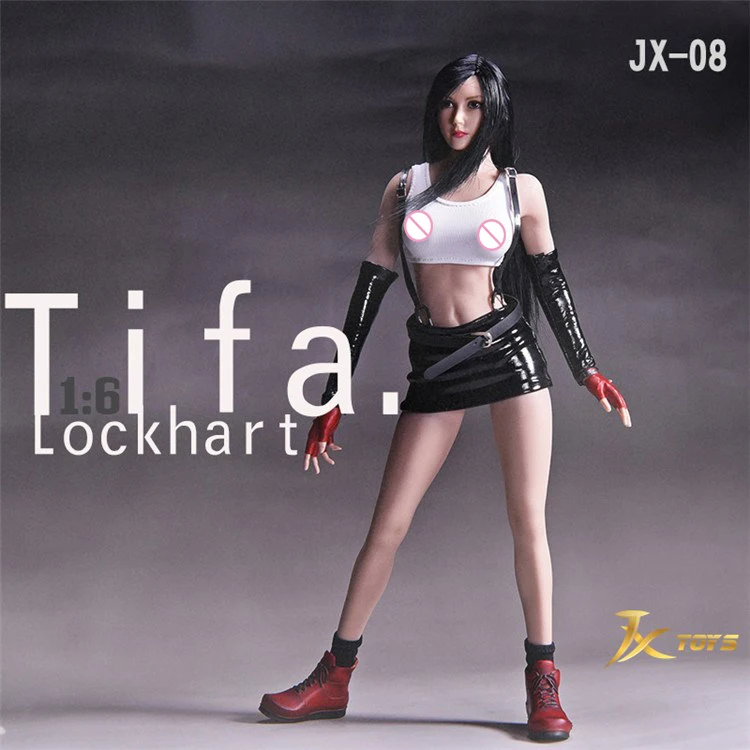 JXTOYS JX 08 1/6th весы женский истребитель Final Fantasy VII костюм|Игровые фигурки и