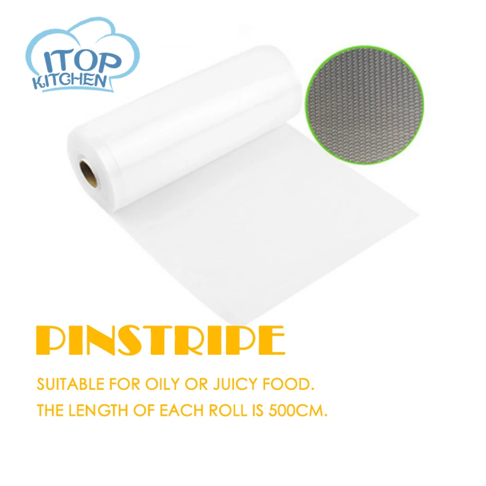 Vacuum Plastic Bag Storage home Vacuum Sealer Food Bags 20/30cm*500cm Vacuum Packaging Rolls
Vacuum Plastic Bag Storage home Vacuum Sealer Food Bags 20/30cm*500cm Vacuum Packaging Rolls