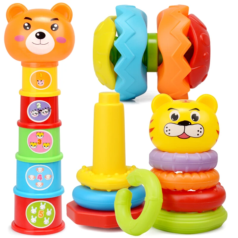 Montessori Baby early education toys rainbow stacked cup Hundred changes fitness ball Nesting Stack Rainbow Ring Tower Baby Gift
Montessori Baby early education toys rainbow stacked cup Hundred changes fitness ball Nesting Stack Rainbow Ring Tower Baby Gift