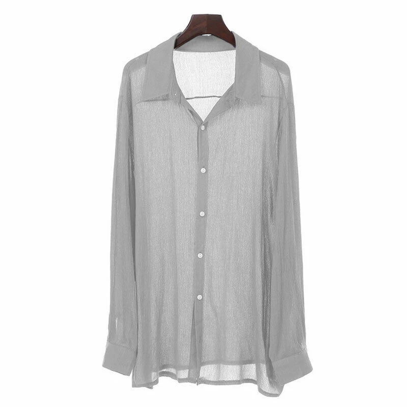 Hot Men Summer Linen Breathable Shirts Solid Slim Fitness Long Sleeve Shirts Men Male Casual Solid Shirt Top Camisa Masculina
Hot Men Summer Linen Breathable Shirts Solid Slim Fitness Long Sleeve Shirts Men Male Casual Solid Shirt Top Camisa Masculina