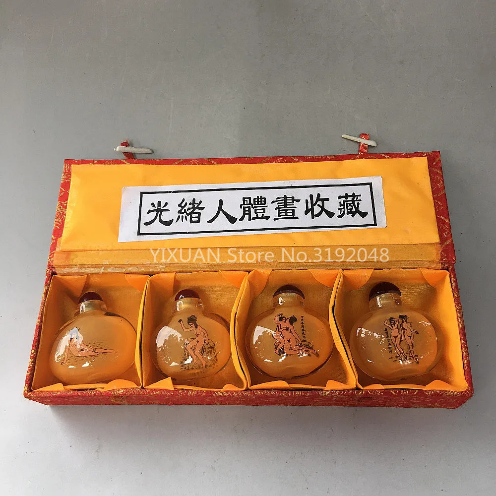 Китайская коллекция рисования на теле Guangxu, стеклянная бутылка для табака, живопись, украшение для дома, табак-бутылка.
Китайская коллекция рисования на теле Guangxu, стеклянная бутылка для табака, живопись, украшение для дома, табак-бутылка.