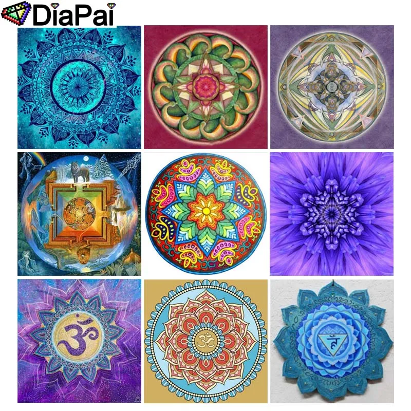 DIAPAI 5D DIY Diamond Painting Full Square/Round Drill "Religious Mandala" 3D Embroidery Cross Stitch 5D Decor Gift
DIAPAI 5D DIY Diamond Painting Full Square/Round Drill "Religious Mandala" 3D Embroidery Cross Stitch 5D Decor Gift