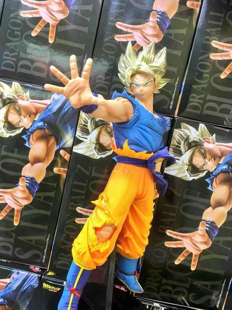 WSTXBD BANPRESTO оригинальный Жемчуг дракона Z DBZ кровь SaiYan BOS SSJ Goku специальные SP Фигурки