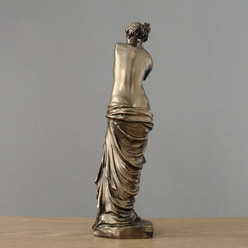 Roman Mythology Anadyomene Venus Resin Chill Casting Copper Statue Creative Living Room Desktop Decoration X1003
Roman Mythology Anadyomene Venus Resin Chill Casting Copper Statue Creative Living Room Desktop Decoration X1003