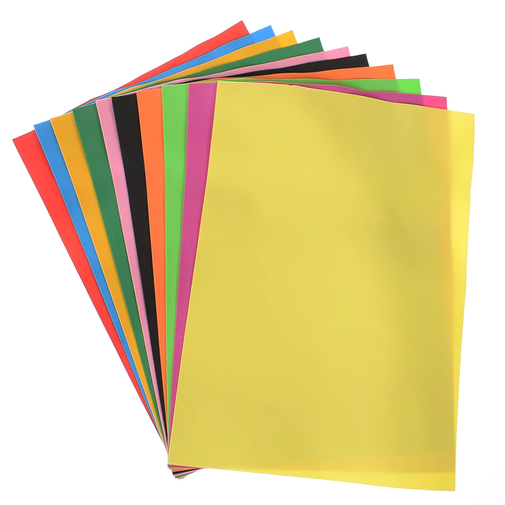 10Pcs/lot A4 Thick Multicolor Sponge Foam Paper Fold Scrapbooking Paper Craft DIY Scrapbooking Stamping Craft Paper Handwork
10Pcs/lot A4 Thick Multicolor Sponge Foam Paper Fold Scrapbooking Paper Craft DIY Scrapbooking Stamping Craft Paper Handwork