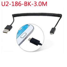 100pcs/lot Micro USB stretch DATA CHARGE CABLE 50cm 0.5m 3m FOR Galaxy S3 i9300 N7100 i9500 i9100 White Micro-USB
100pcs/lot Micro USB stretch DATA CHARGE CABLE 50cm 0.5m 3m FOR Galaxy S3 i9300 N7100 i9500 i9100 White Micro-USB