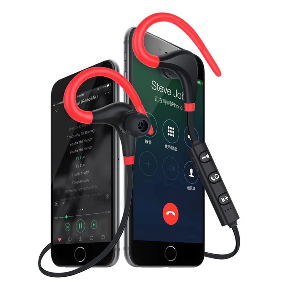 Sports Bluetooth Wireless Sport Sweatproof Earpods Sprot Head Earphone Fitness Equipment
Sports Bluetooth Wireless Sport Sweatproof Earpods Sprot Head Earphone Fitness Equipment