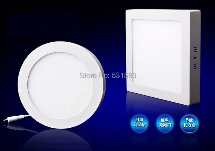 Warm/Cool White Optional 6W 12W 18W AC85-265V Square Dimmable CeilingSurface Mounted LED Panel Light
Warm/Cool White Optional 6W 12W 18W AC85-265V Square Dimmable CeilingSurface Mounted LED Panel Light
