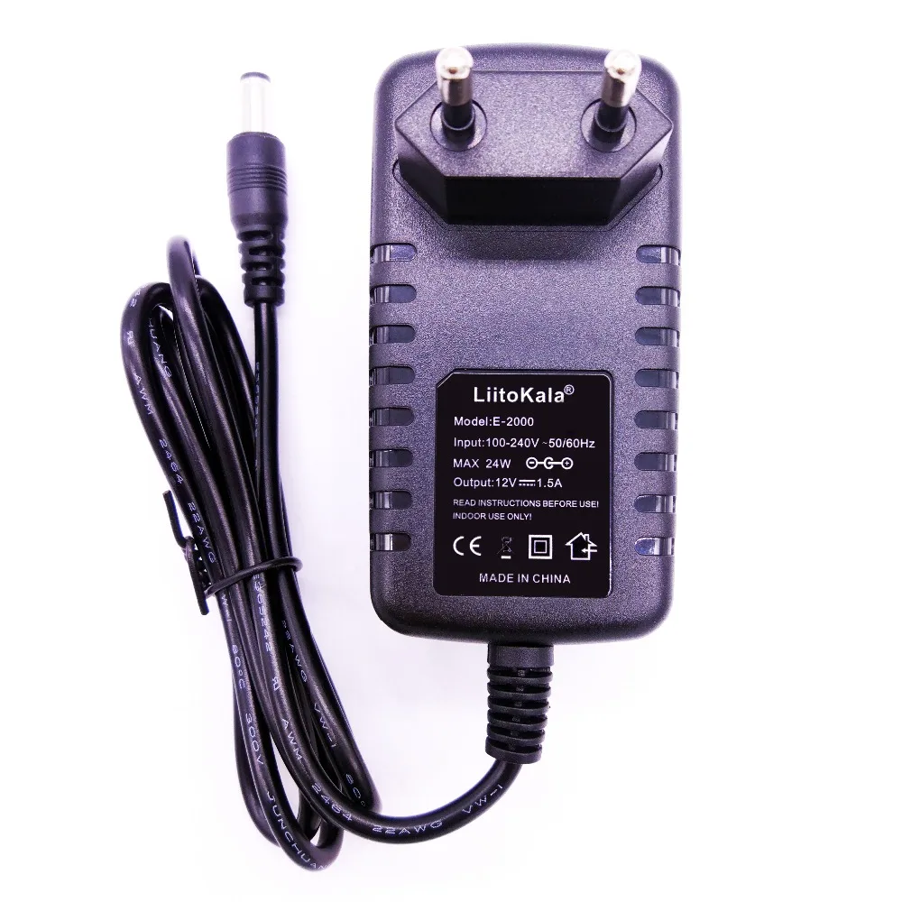2023 LiitoKala DC 12V 2A 3A Power Adapter 5.5*2,1mm Buchse AC 110V 220V Beleuchtung transformator Led-streifen CCTV Router
2023 LiitoKala DC 12V 2A 3A Power Adapter 5.5*2,1mm Buchse AC 110V 220V Beleuchtung transformator Led-streifen CCTV Router