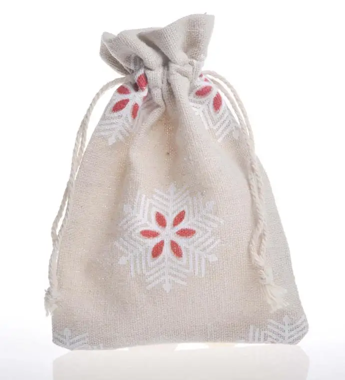 Linen Christmas Gift Bags candy favors drawstring pouches pockets Snowfake Pattern Santa Sack party gift wrap wedding decoration
Linen Christmas Gift Bags candy favors drawstring pouches pockets Snowfake Pattern Santa Sack party gift wrap wedding decoration