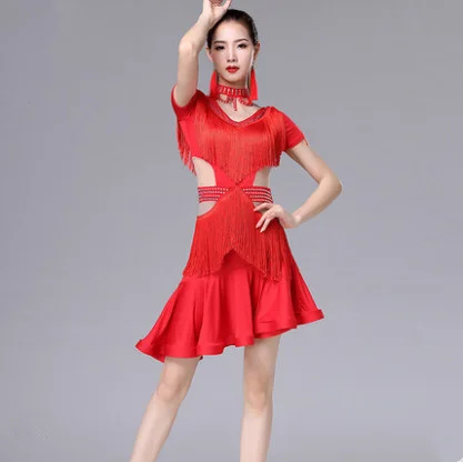 New 2019 Latin Dance Dress Women/Lady New Sexy Fringe Salsa/Ballroom/Tango/Cha Cha/Rumba/Samba/Latin Dresses For Dancing
New 2019 Latin Dance Dress Women/Lady New Sexy Fringe Salsa/Ballroom/Tango/Cha Cha/Rumba/Samba/Latin Dresses For Dancing