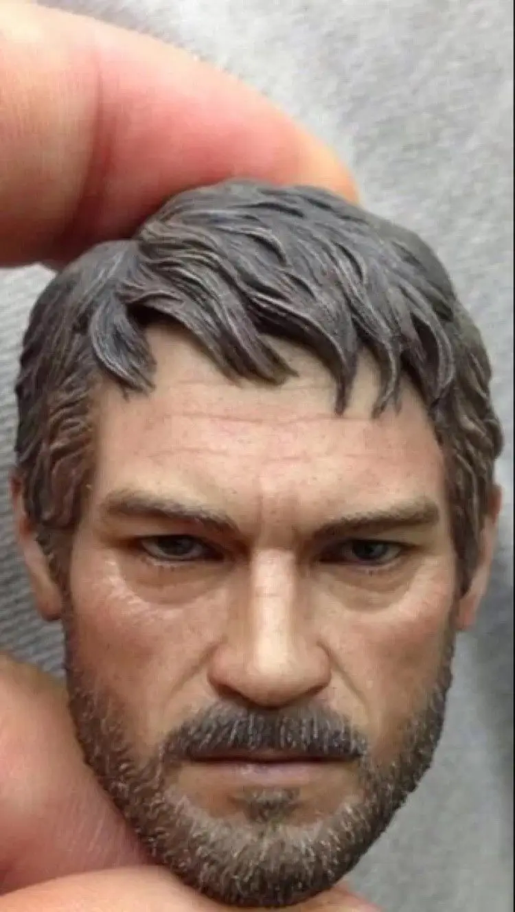 1/6 Joel The Last of Us Male Head Sculpt For Hot Toys PHICEN Male action Figure toys
1/6 Joel The Last of Us Male Head Sculpt For Hot Toys PHICEN Male action Figure toys