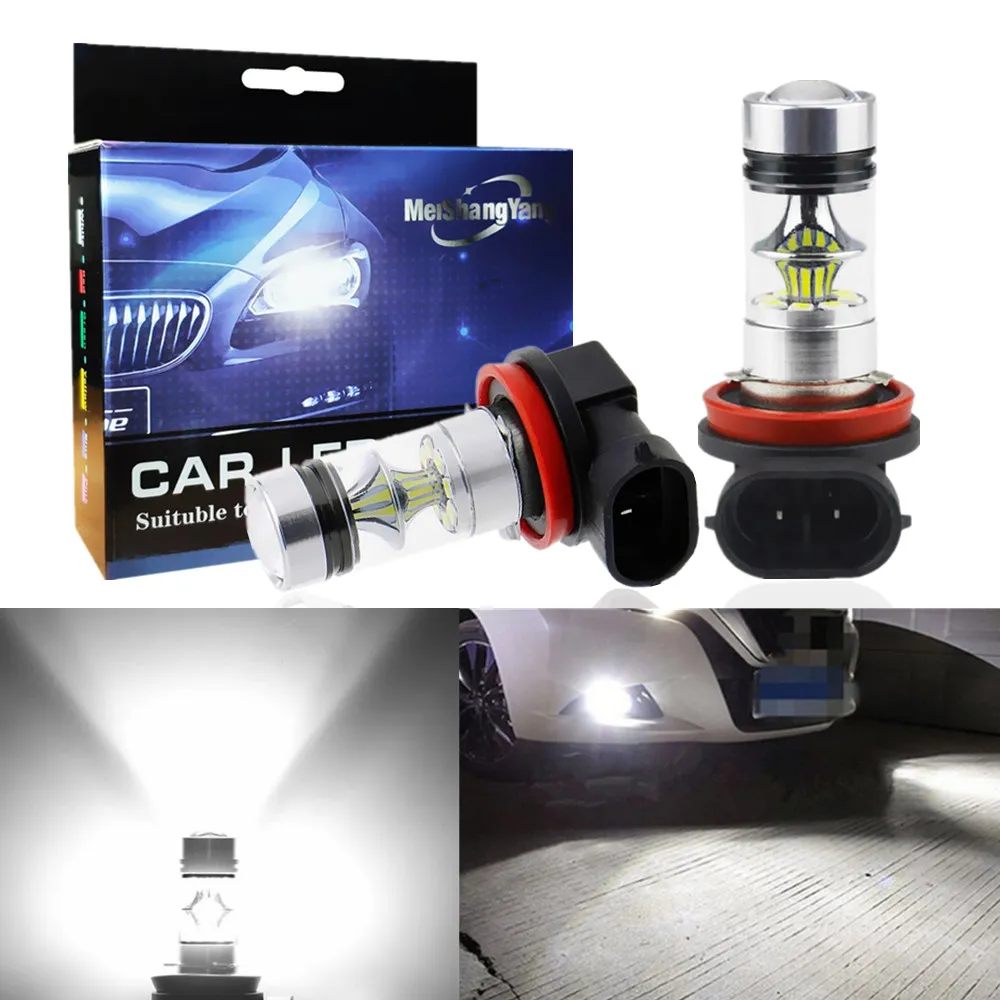 2pcs 100W H11 H8 LED 9005 HB3 HB4 9006 Fog Light Bulbs Car Running Lights Auto Driving Lamp 12V 24V 6000K White
2pcs 100W H11 H8 LED 9005 HB3 HB4 9006 Fog Light Bulbs Car Running Lights Auto Driving Lamp 12V 24V 6000K White