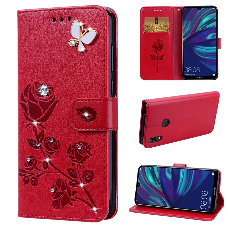 Блестящий розовый чехол для телефона Huawei P Smart 2019 Honor 10 lite 8C 8X 7a pro 7C Mate 20 P20 P30