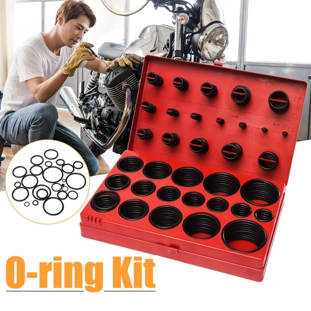419Pcs Assorted O Ring Rubber Seal Assortment Set Kit Garage Plumbing With Case for General Plumbers Mechanics Workshop
419Pcs Assorted O Ring Rubber Seal Assortment Set Kit Garage Plumbing With Case for General Plumbers Mechanics Workshop