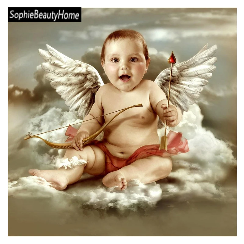 Sophie beauty home DIY Angel Baby 5D Crafts Mosaic diamond painting crystal diamond cross resin Square full diamond embroidery
Sophie beauty home DIY Angel Baby 5D Crafts Mosaic diamond painting crystal diamond cross resin Square full diamond embroidery
