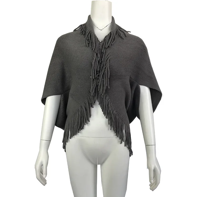 DANJEANER New Arrival Women Solid Short Sleeve Tassel Shawl Wraps Fashion Casual Knitted Cardigans Streetwear Knitting Sweaters
DANJEANER New Arrival Women Solid Short Sleeve Tassel Shawl Wraps Fashion Casual Knitted Cardigans Streetwear Knitting Sweaters