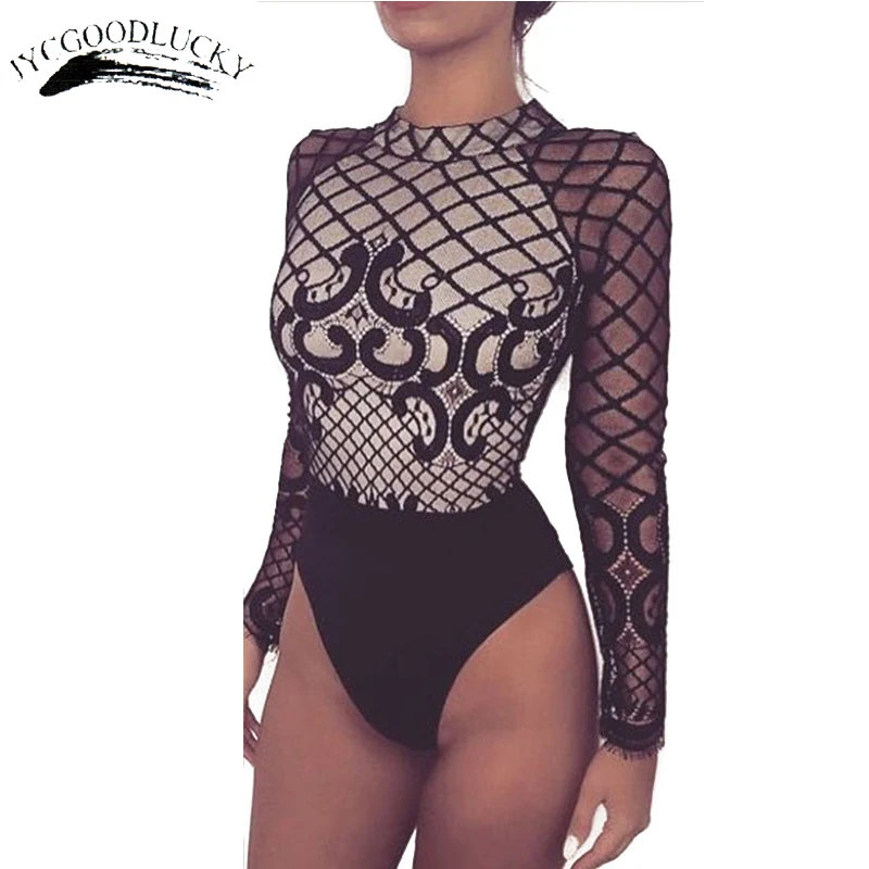 2017 New Hollow Bodysuit Lace Sexy Backless Jumpsuit Rompers Women Elegant Long Sleeve Spring Overalls For Women Plus Size
2017 New Hollow Bodysuit Lace Sexy Backless Jumpsuit Rompers Women Elegant Long Sleeve Spring Overalls For Women Plus Size