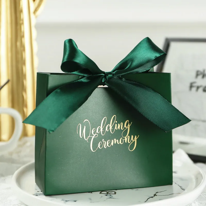 New Candy Box Wedding Favors Boxes and Gifts Bags Hot Stamping Letter With Ribbons Wedding Party Supplies Packaging Gift Boxes
New Candy Box Wedding Favors Boxes and Gifts Bags Hot Stamping Letter With Ribbons Wedding Party Supplies Packaging Gift Boxes