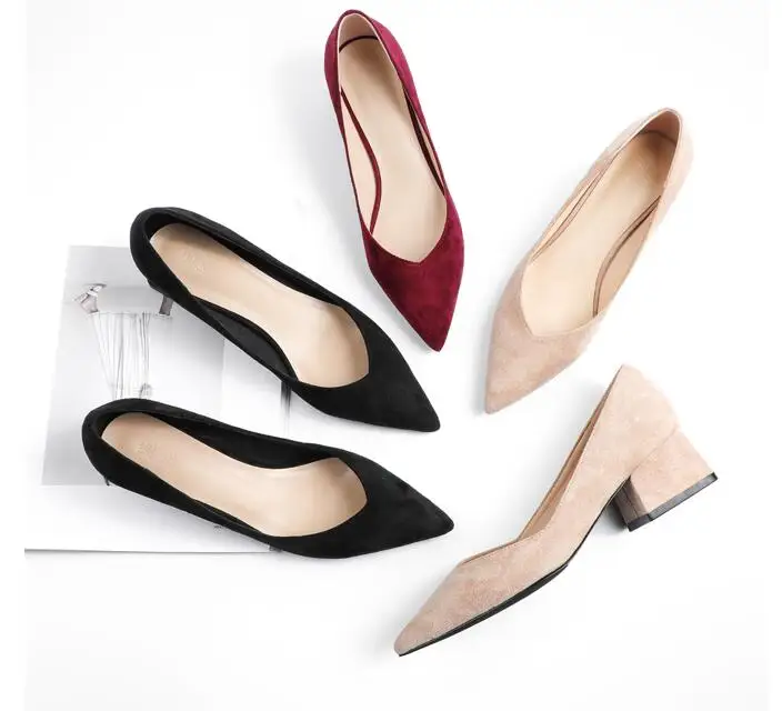 XGRAVITY Green Simple Pointed Toe Sexy Pumps Women High Heel Shoes Lady Casual Suede Fashion Heels Chunky Closed Toe Shoes A037
XGRAVITY Green Simple Pointed Toe Sexy Pumps Women High Heel Shoes Lady Casual Suede Fashion Heels Chunky Closed Toe Shoes A037