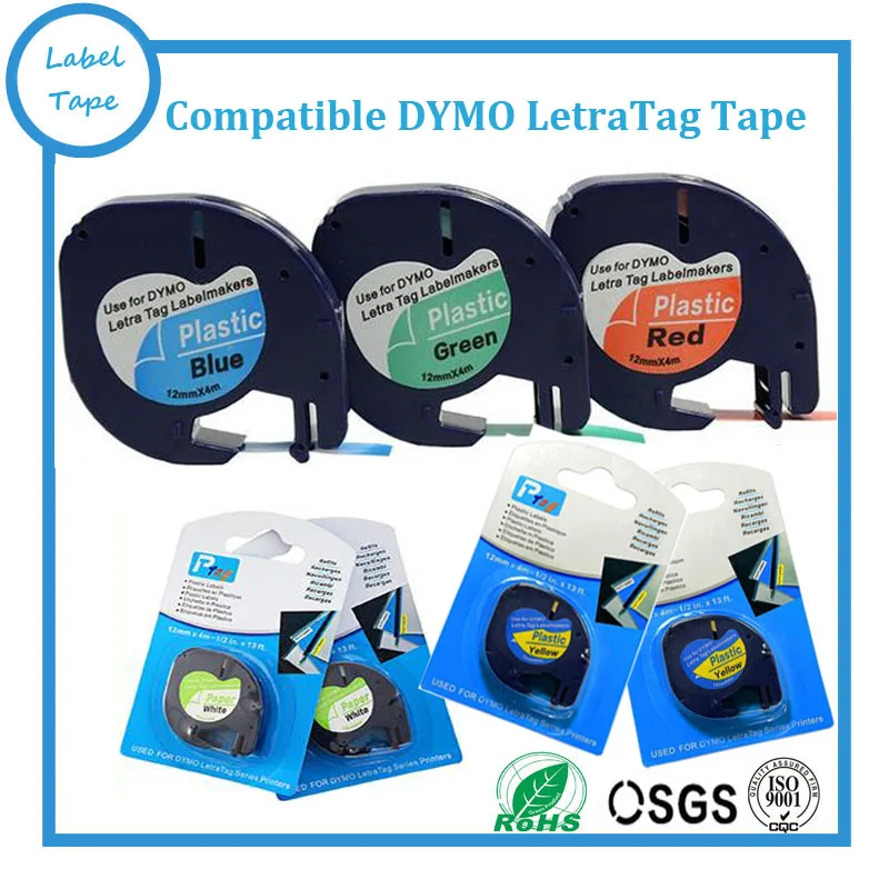 5pk/лот Letratag этикетка лента 91205 совместимая наклейка с dymo Maker 12 мм * 4 м
5pk/лот Letratag этикетка лента 91205 совместимая наклейка с dymo Maker 12 мм * 4 м