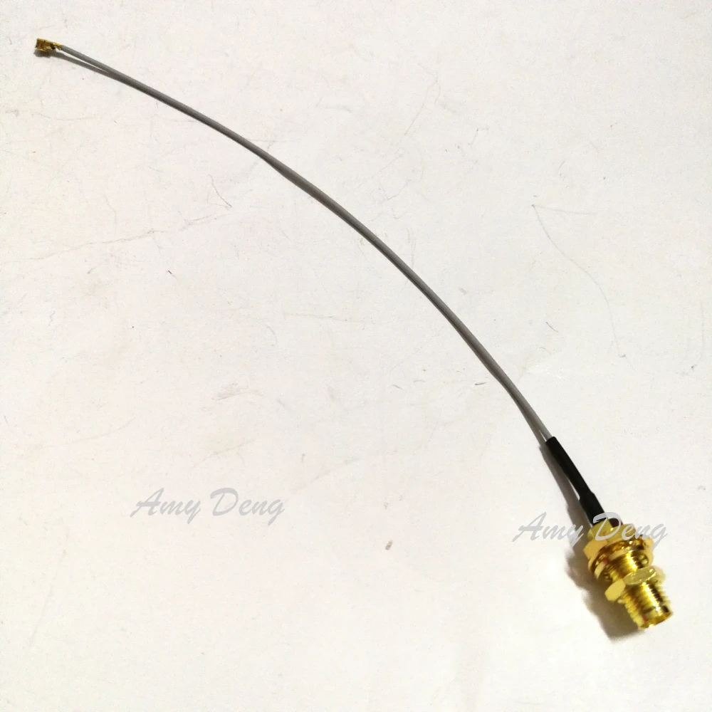 20 шт./лот U. FL MMCX к SMA/RF-SMA кабель IPX К головка SMA перемычка Модифицированная |