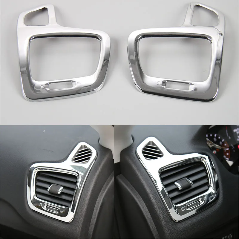 Fit For Compass 2017+ Auto Car Interior Dashboard Air Outlet Vent Sequins Trim Frame Cover Sticker Styling Accessories
Fit For Compass 2017+ Auto Car Interior Dashboard Air Outlet Vent Sequins Trim Frame Cover Sticker Styling Accessories